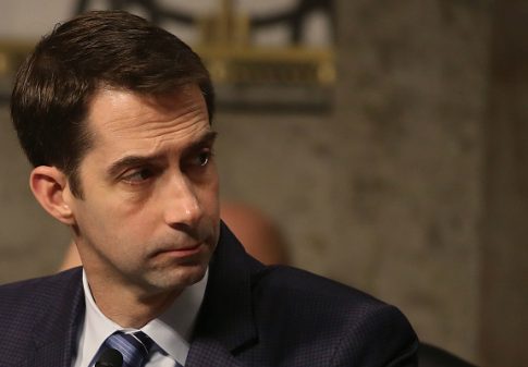 Tom Cotton Criticizes U.S. Airlines for Caving to Beijing on One China Policy
