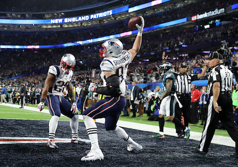 Rob Gronkowski Makes Friends with Machine Gun for Upcoming Movie Roll