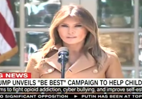 Melania Trump Unveils 'Be Best' Campaign Against Bullying, Addiction