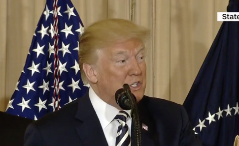 Trump at Pompeo Swearing-in: I Haven't Heard Spirit Like This at State Department in a Long Time
