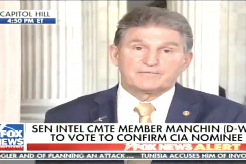Manchin Encourages Democrats to Vote for Gina Haspel: 'She Is the Best'