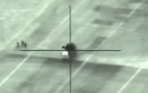 Quds Force's Bravest Runs Under Zionist Missile