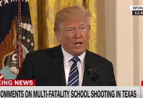 Trump on Texas School Shooting: 'Everyone Must Work Together' to Keep Our Children Safe