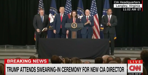 Gina Haspel Addresses CIA After Being Sworn in as Director