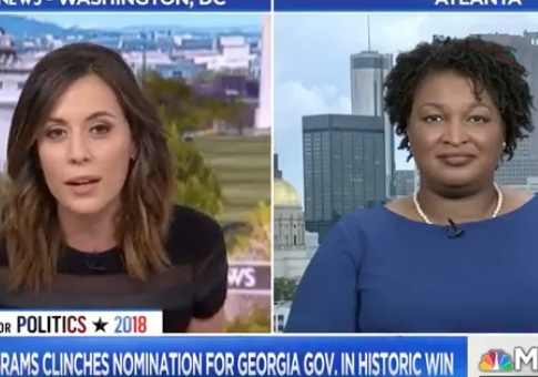 Stacey Abrams Defends Out-of-State Campaign Donations: Georgia Is a 'National State'