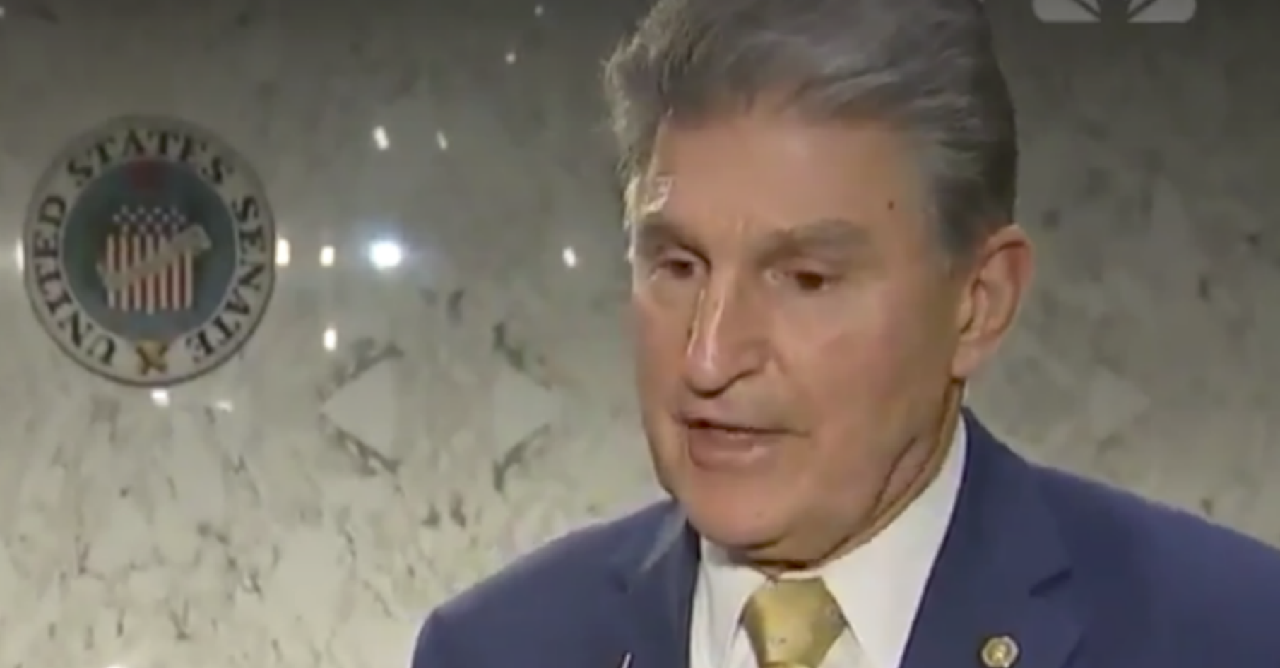 Dem Sen Manchin Awkwardly Struggles to Answer Questions About Blankenship’s Disparaging Comments