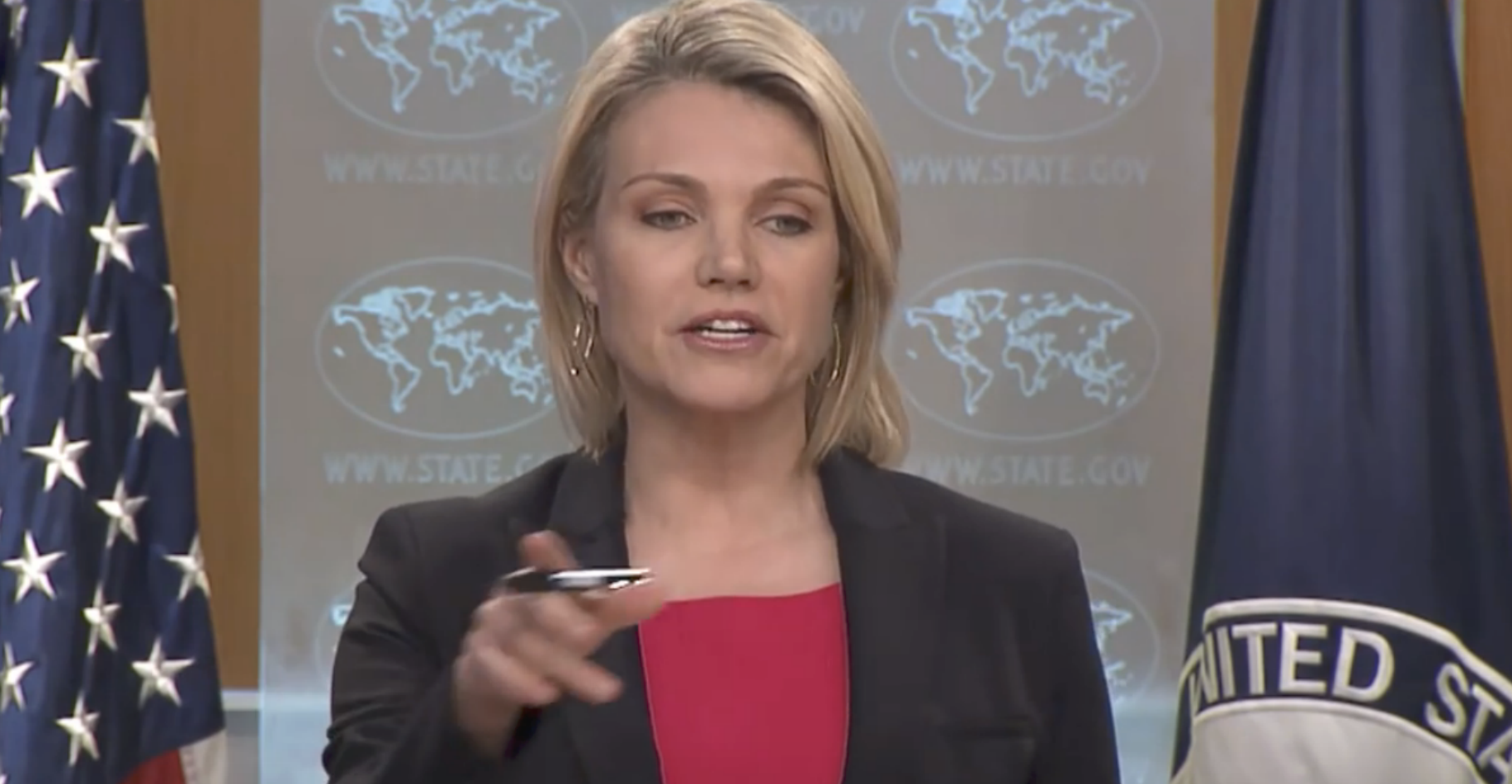 Reporter Harasses State Department Spokeswoman Heather Nauert: ‘So Israel Is Off the Hook Again?’