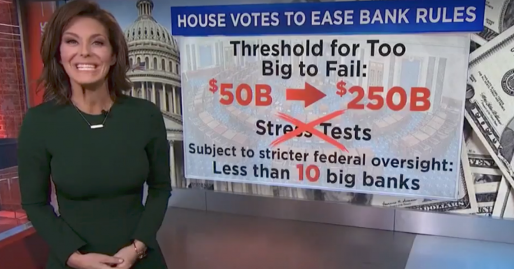 MSNBC Anchor Praises New Banking Legislation That Repeals Major Parts of Dodd-Frank