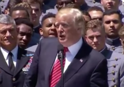 Trump: We're 'Seriously Thinking' of Sixth Military Branch Called 'Space Force'