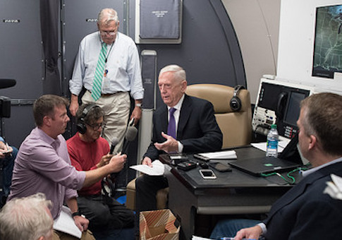 Mattis Heads to China for Strategic Talks with PLA