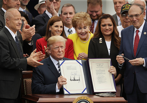 Trump, Congressional Leadership Agree VA Expansion Will Be Paid For