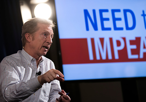 Steyer to Hold Calif. Fundraiser With House Challengers Quiet on Impeachment
