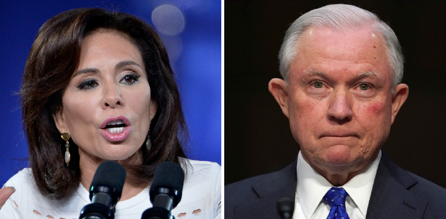 Judge Jeanine Jockeys to Replace Jeff Sessions as Attorney General