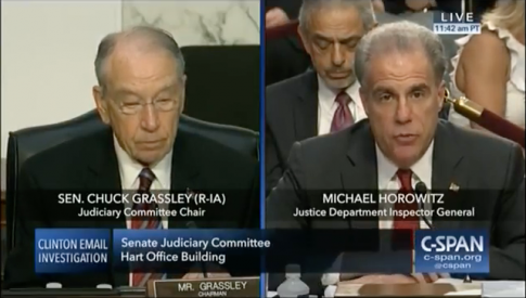Justice Dept. IG: We're Investigating Comey's Handling of Classified Information in Memos