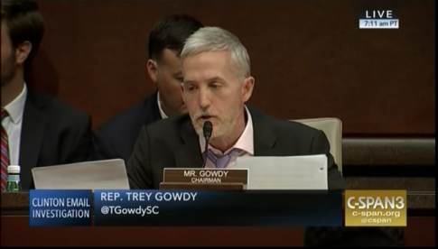 Gowdy Slams Comey for 'Textbook Bias' in Handling Clinton Investigation