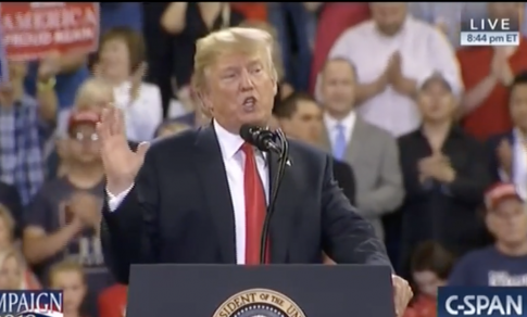 Crowd Chants 'Space Force' at Trump Rally in Minnesota