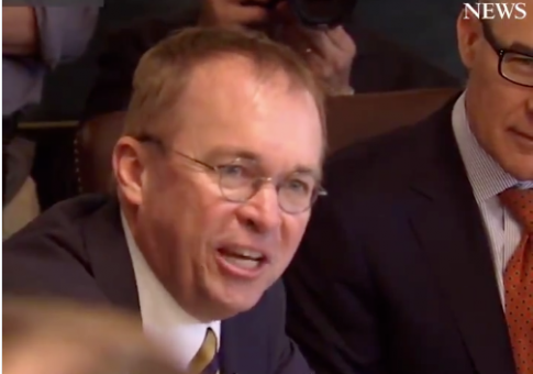 Mulvaney Impresses Trump With Impassioned Speech on the Country's 'Byzantine' Regulatory System