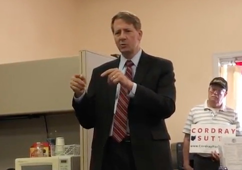Cordray Again Compares Republicans to Nazis at Campaign Event