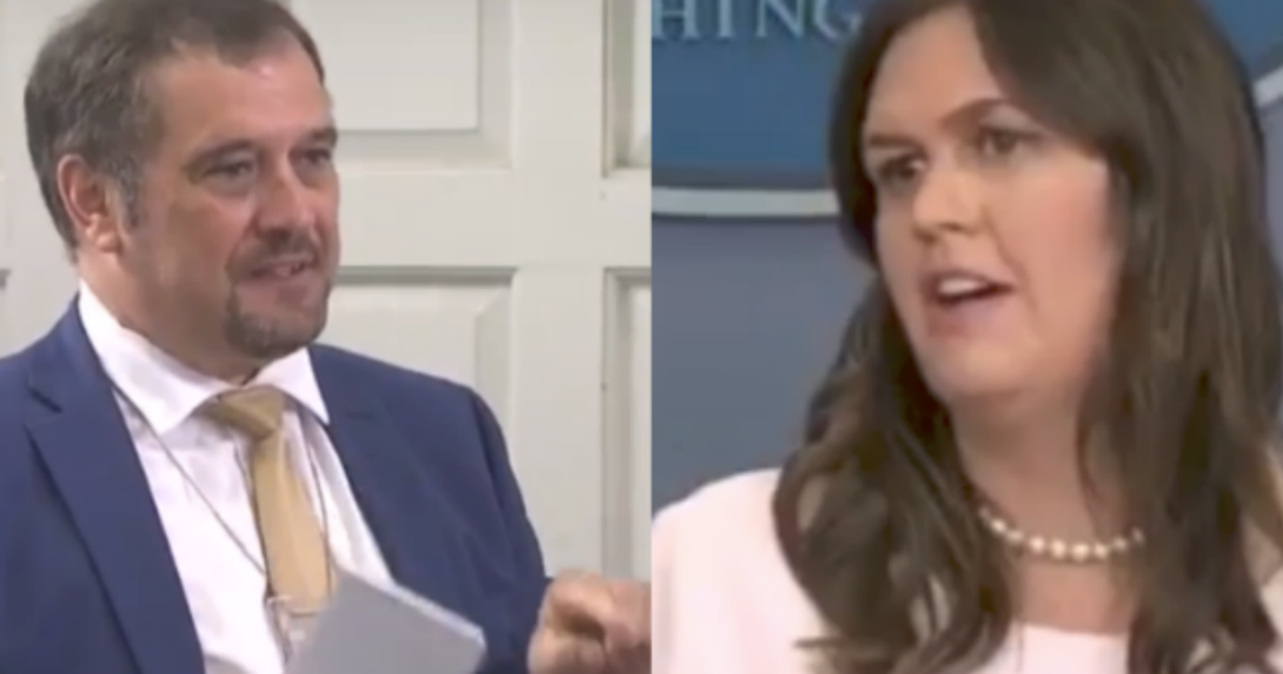 Sanders Pushes Back at Reporter: You ‘Write About Things the American People Don’t Care About’