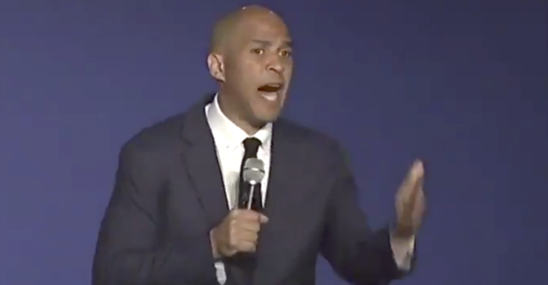 Dem Senator Cory Booker Says 'If This Country Hasn’t Broken Your Heart, You Don’t Love Her Enough'