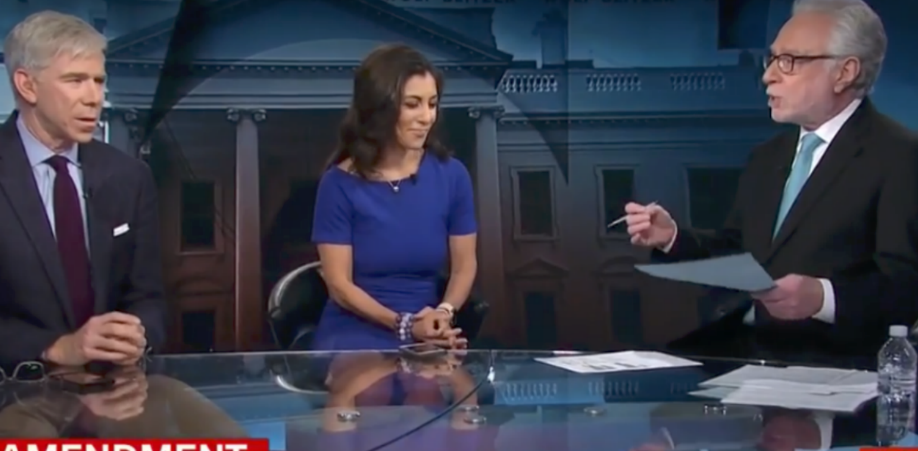 Wolf Blitzer Pushes Back at President Trump: ‘We Are Not the Enemy, We love the American People’