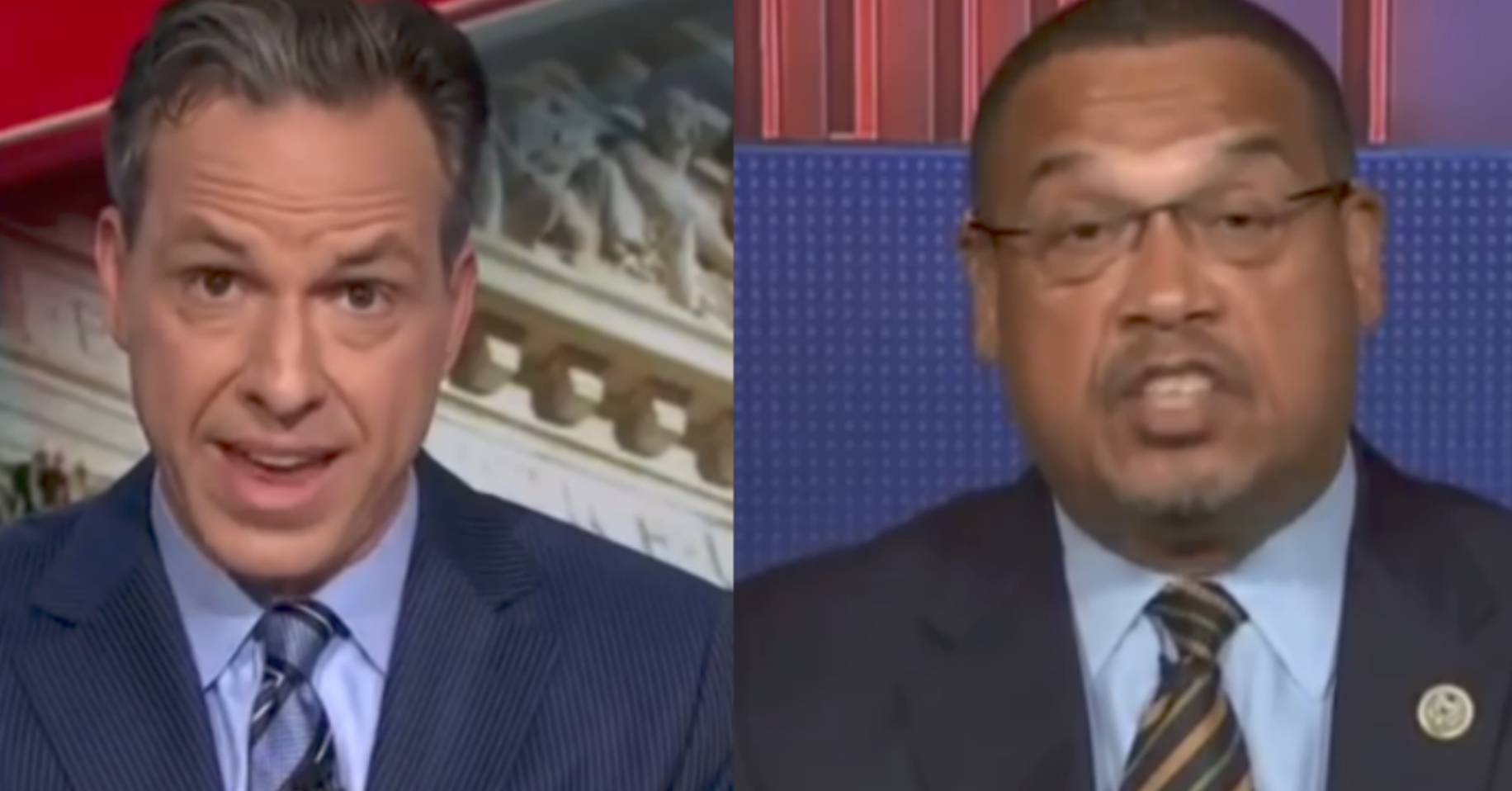 Rep. Ellison Explodes When CNN Host Brings Up Connection With Controversial Nation of Islam Minister