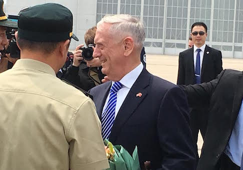 Mattis to Meet Senior Chinese Military, Political Leaders