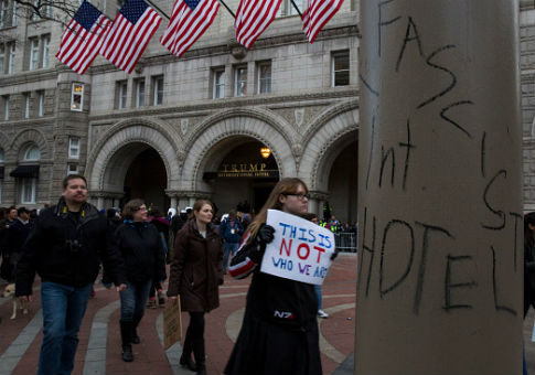 Petitioners Trying to Revoke Liquor License at Trump Hotel Have History of Anti-Trump Bias