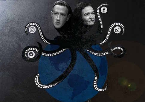 Anti-Facebook Group Takes Anti-Semitic Signs to Congress