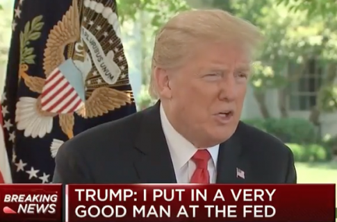 Trump ‘Not Thrilled’ With Fed Rate Hikes: ‘It Puts Us at a Disadvantage’