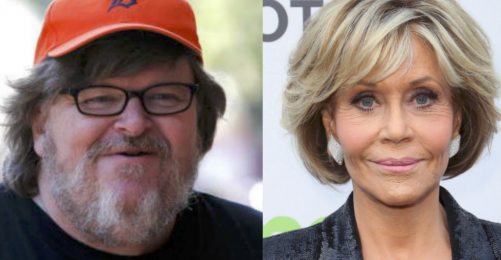 Michigan Locals Annoyed by Michael Moore Rewarding Jane Fonda