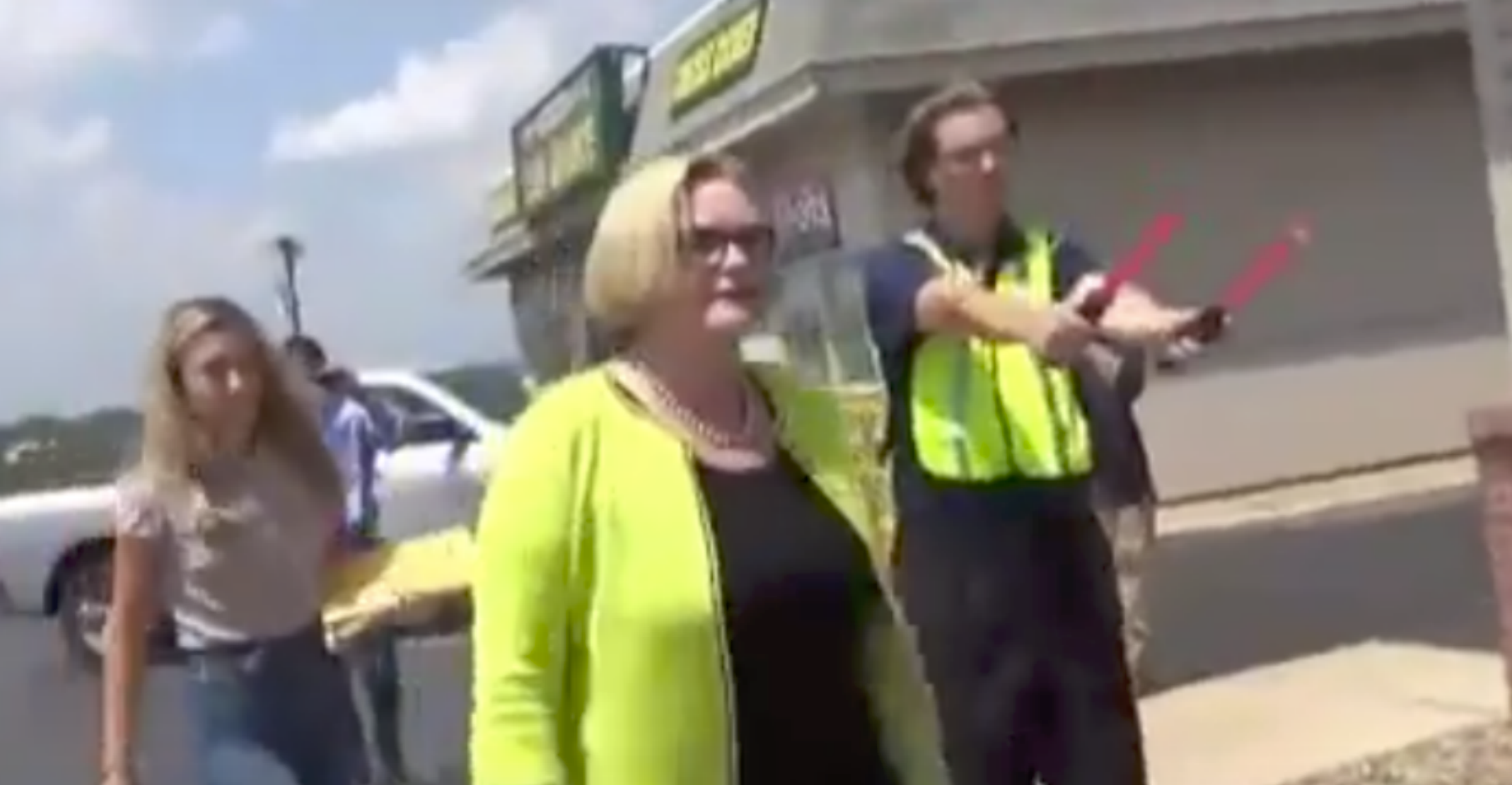 NRSC Trolls 'Air Claire' McCaskill With Ground Crew Outside Campaign Event