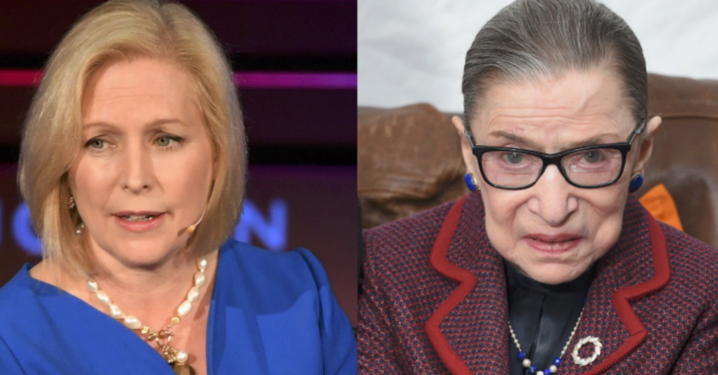 Dem Senator Gillibrand: I Hope Ruth Bader Ginsburg ‘Lives Another 10 Years’