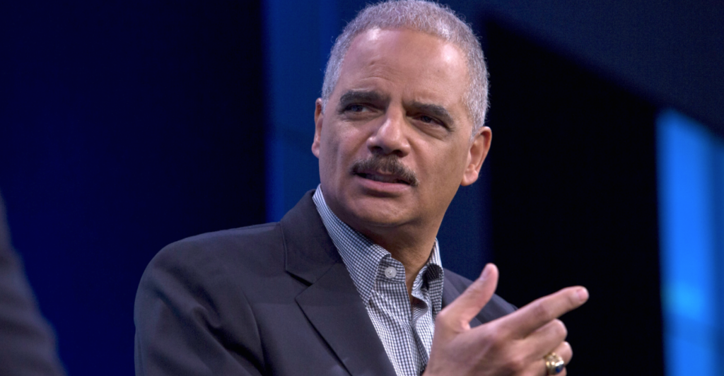 Holder Cites President Who Sent Families to Internment Camps in Slamming Trump's Immigration Policies