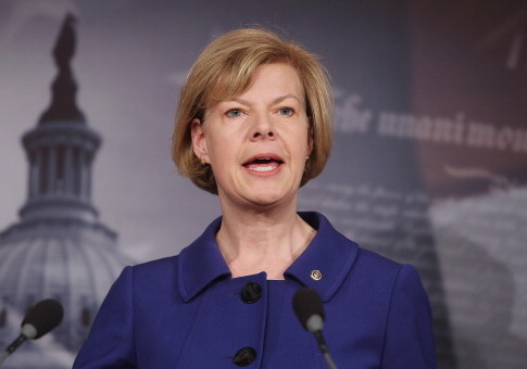 Baldwin Campaigns With Head of Anti-Cop Group