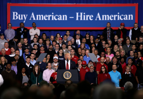 President of the Largest Union in America Says He's Open to Endorsing Trump for Re-Election in 2020