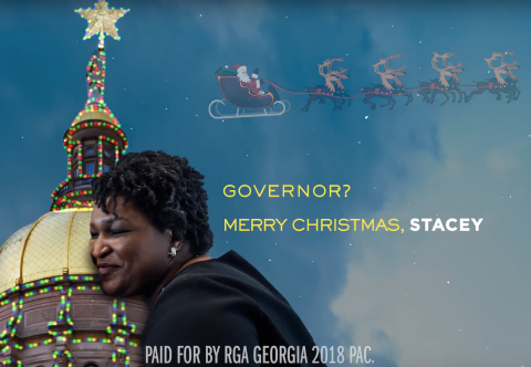RGA Slams Abrams for Loaning $50,000 to Campaign While Owing $54,000 to IRS