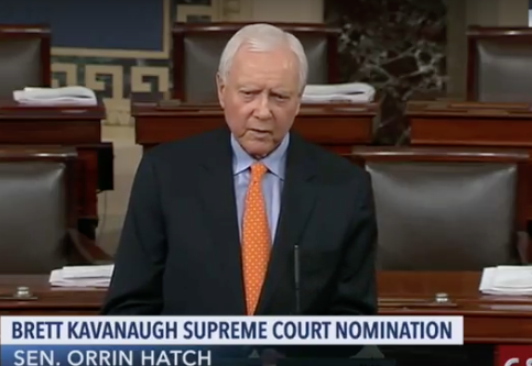 Hatch: Dems Are on 'Fishing Trip' for Kavanaugh Scandal
