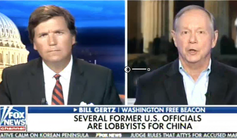 Gertz: China’s ‘Influence Operations Have Been Extremely Effective’ on U.S. Policy