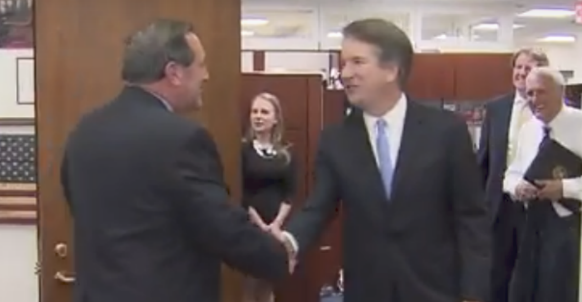 Dem Senator Bans Cameras From Meeting With Brett Kavanaugh, Releases Own Footage Paid By Taxpayers