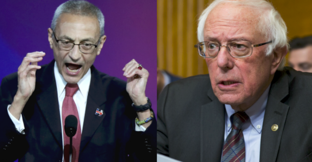 Podesta Says Sen. Sanders Is ‘Angry at the World,’ And Sen. Warren Appeals More to Clinton Supporters