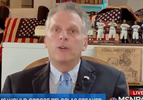 McAuliffe: Democrats Are Voicing Opposition to Pelosi as Speaker Because It's Politically Expedient