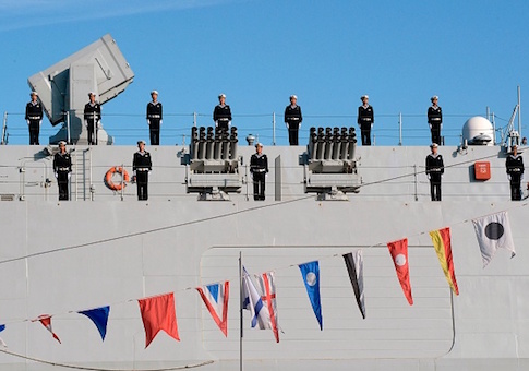 Chinese Navy Chief Visits U.S. Amid Tensions