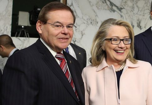 Hillary Clinton Hits The Campaign Trail To Help Dem Senator Menendez Save His Seat
