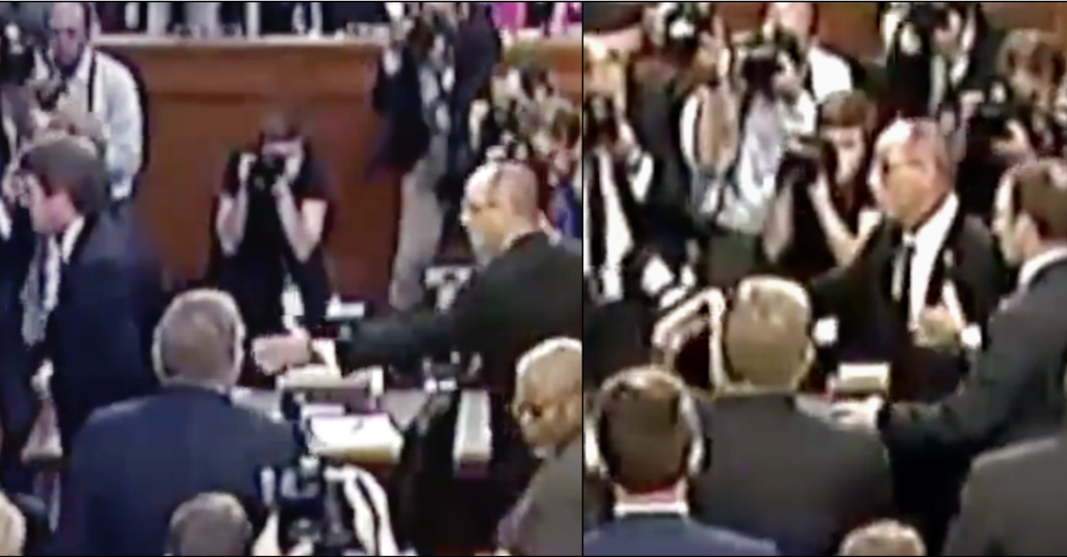 Kavanaugh Attacked For Refusing To Shake Hands With Parkland Dad, But Video Tells A Different Story
