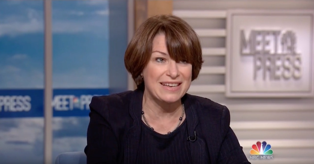 Senator Klobuchar Changes Position on Abolishing the Filibuster Now That Republicans Hold Majority