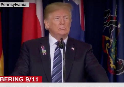 Trump Pays Tribute to 9/11 Victims: 'We Honor Their Sacrifice by Pledging to Never Flinch in the Face of Evil'