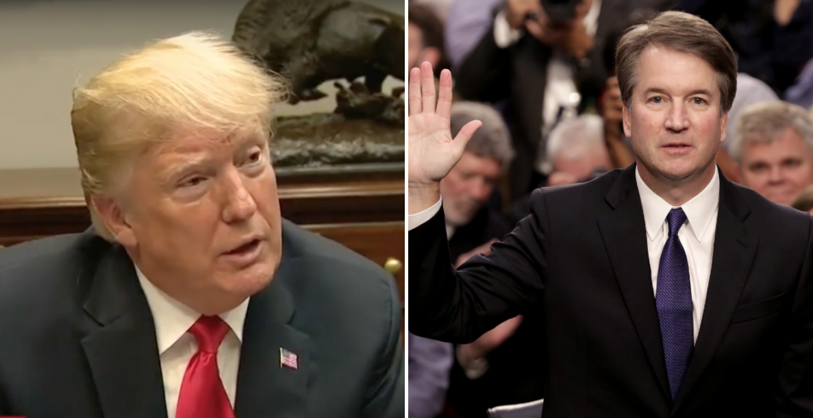 Trump Calls It 'Ridiculous' To Even Ask If Kavanaugh Will Withdraw Over Allegations