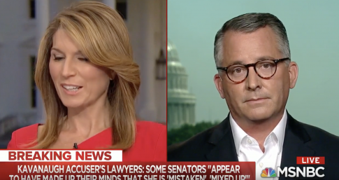 Nicolle Wallace Gets 'Chills' From MSNBC Guest Saying Republicans in No-Win Situation on Kavanaugh