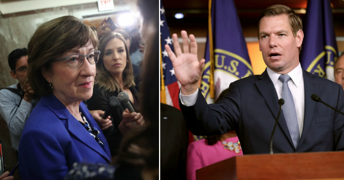 Dem Rep Swalwell Mocks GOP Senator For Speaking Out About Receiving Threats: 'Boo Hoo Hoo'